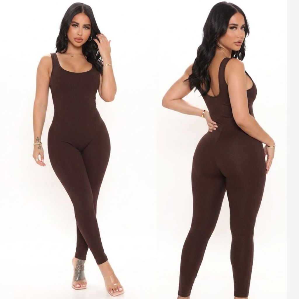 Excellent Women's One-Piece Jumpsuit Long Bodycon - Multi-Dimensional Stretch Jump with Elastic Fabric