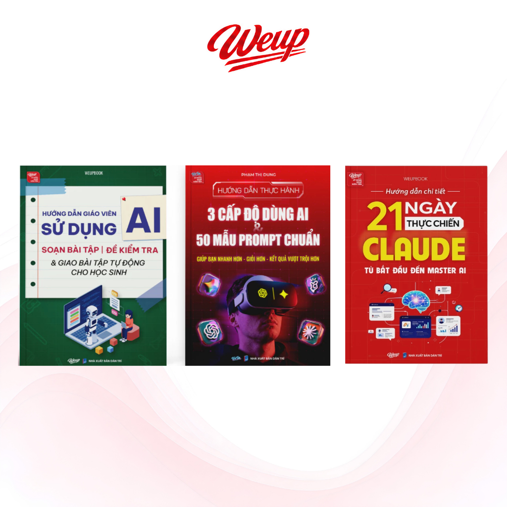 AI 3-Book Combo/Odd Book: AI Teacher's Guide + 3 AI Levels + 21 Days of Master Claude
