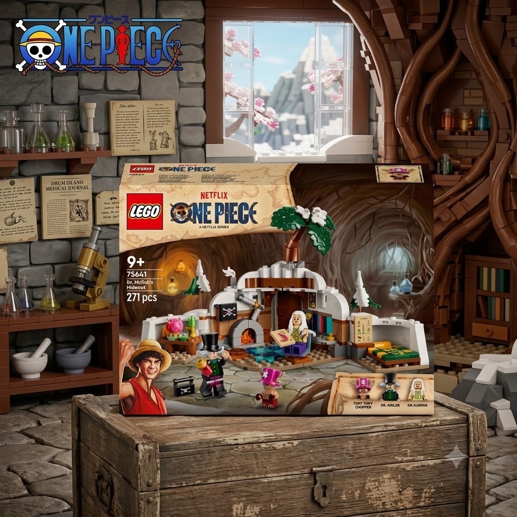 LEGO Assembly Model Doctor Hiriluk Base - ONE PIECE – Drum Island