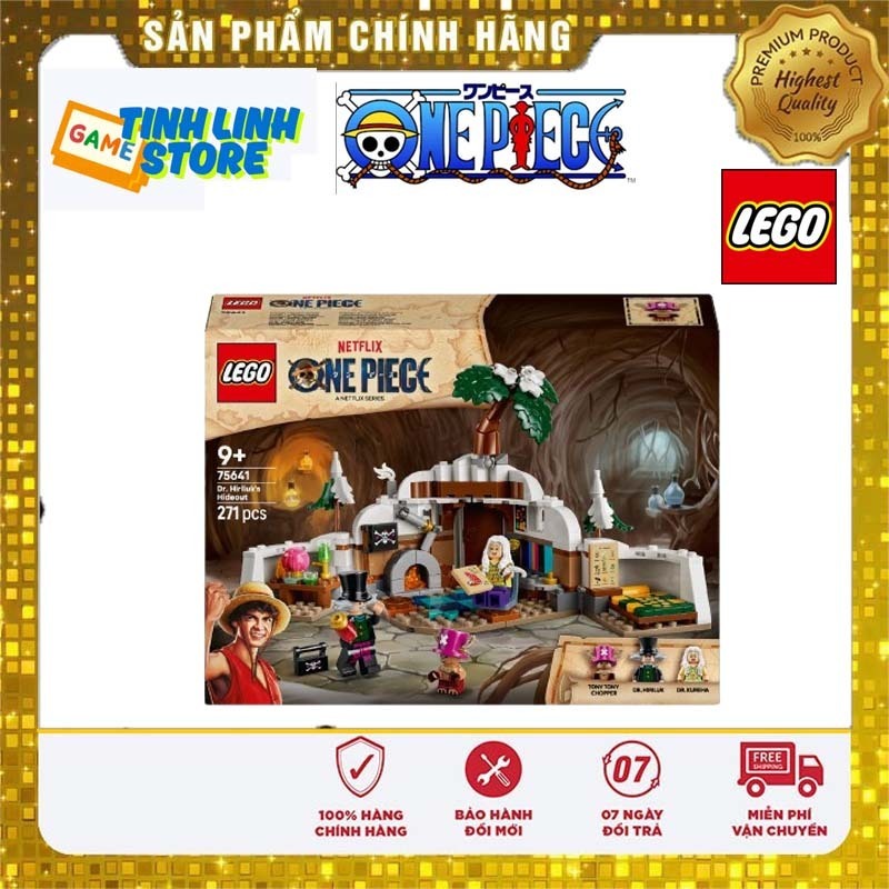 LEGO One Piece Doctor Hiriku Base Assembly Model (271 Parts) - Genuine