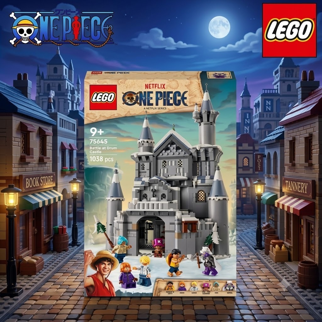 LEGO Assembly Model Battle at Drum Castle – ONE PIECE - Drum Island