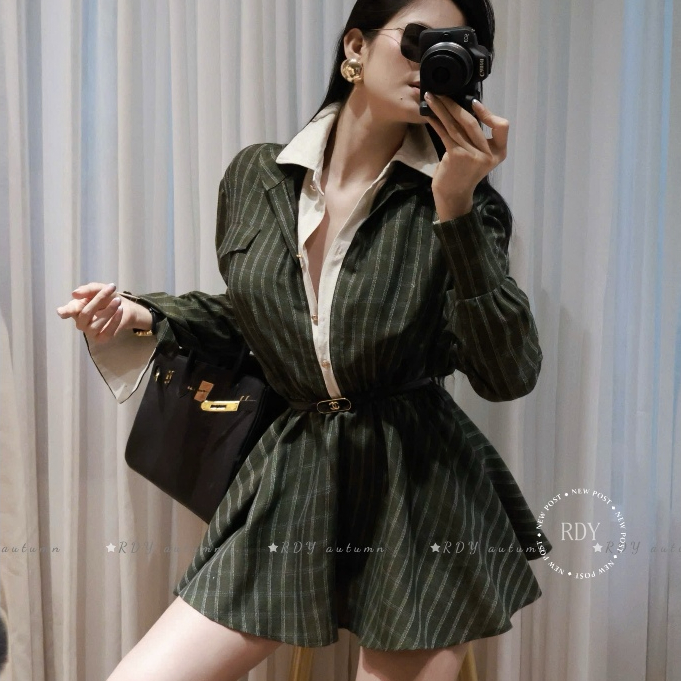Jump shirt with flared legs, beautiful and luxurious Rdy