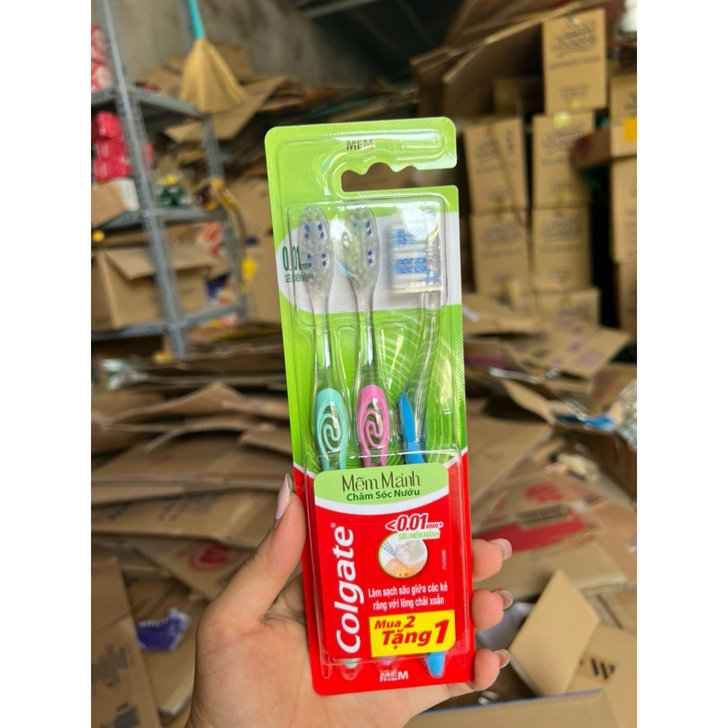 Colgate soft toothbrush buy 2 get 1 free