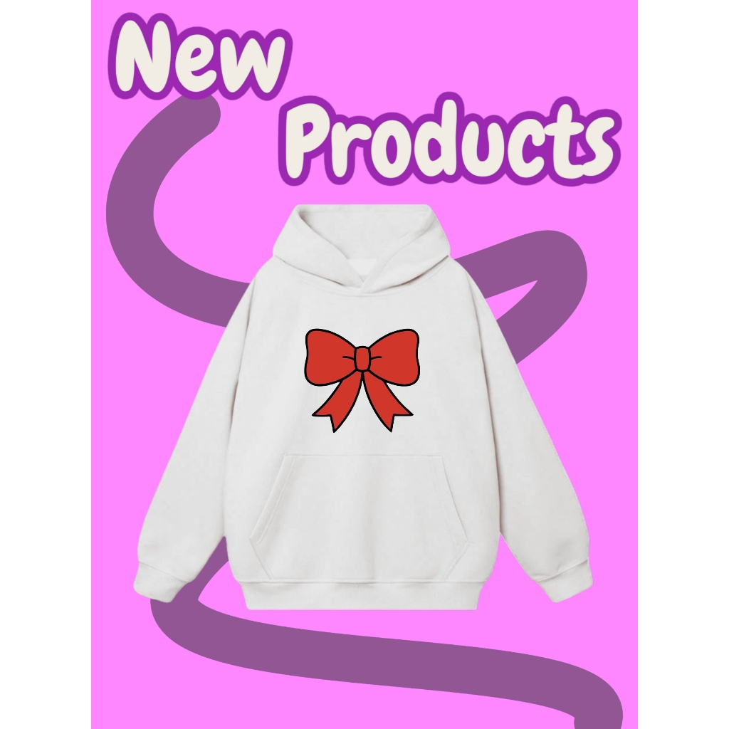 Baby Winter Cotton Fleece Hoodie – Lovely Red Bow Shape, Warm Fabric, Soft and Easy to Wear (M252)