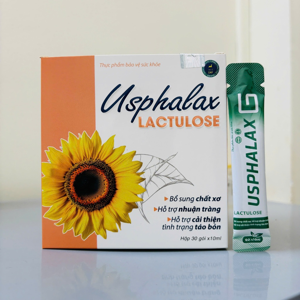 USPHALAX constipation relief drink package - Fiber supplement in syrup form for adults and children