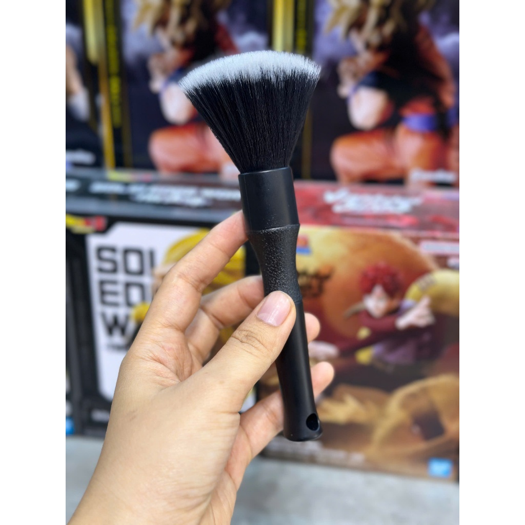 Model dust brush - fine bristles suitable for Dragon Ball, One piece, Gundam, Lego model plastic,...