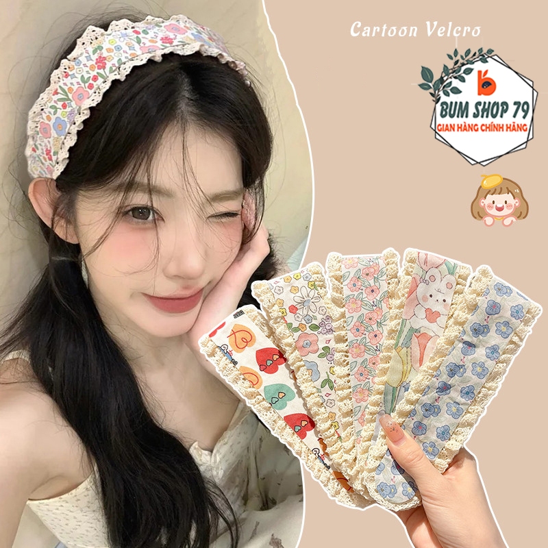 Cute Patterned Hairband to Keep Hair Neat, Hair Sticker as a Face Washing Headband for Women
