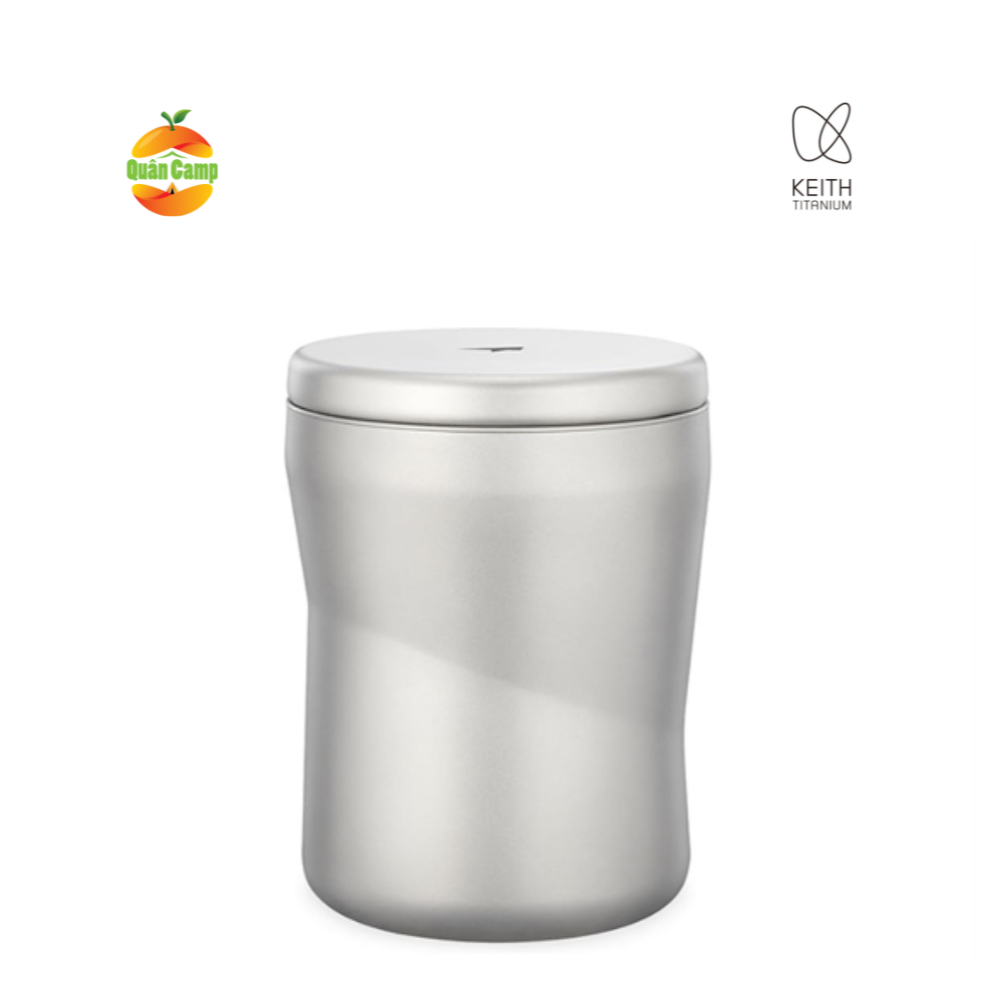 Keith Titanium Ti3312 2-layer coffee cup 220ml