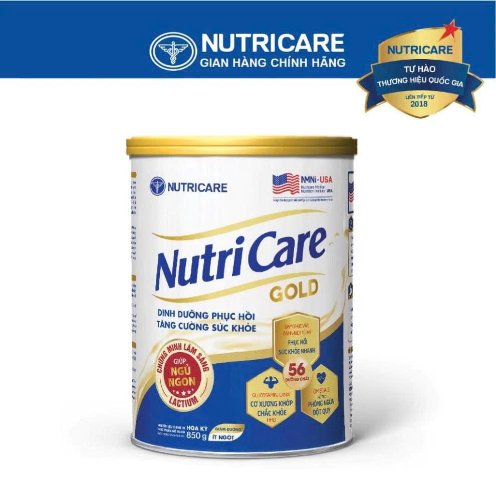 Nutricare Gold Milk 850G New Model