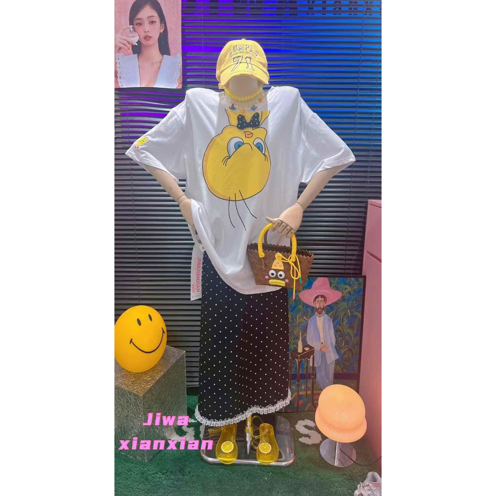 Jiwa Newtag cartoon t-shirt