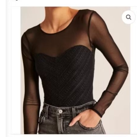 Jumpsuit with extra mesh, 2 layers of good elasticity, size xs, about 54kg, down to chest under 86, unstamped product, no logo printed