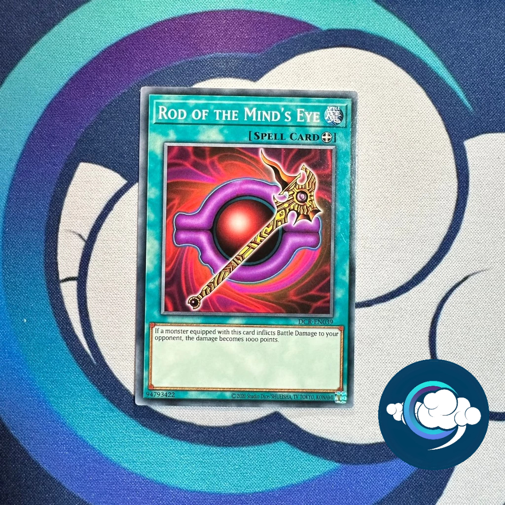 Yugioh! Game Card (UK) - Dcr-en039; Rod of the Mind's Eye; C