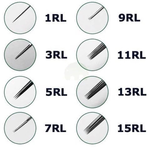 ️ 5 Tattoo Needles (Odd Needles) – Coil Machine Long Needles – Sharp – High Quality