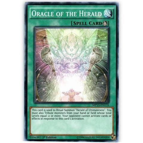Yugioh! Card - MP15-EN176 - Oracle of the Herald